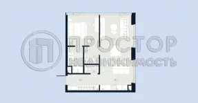 2-комнатная квартира, 58.8 м² - фото 23