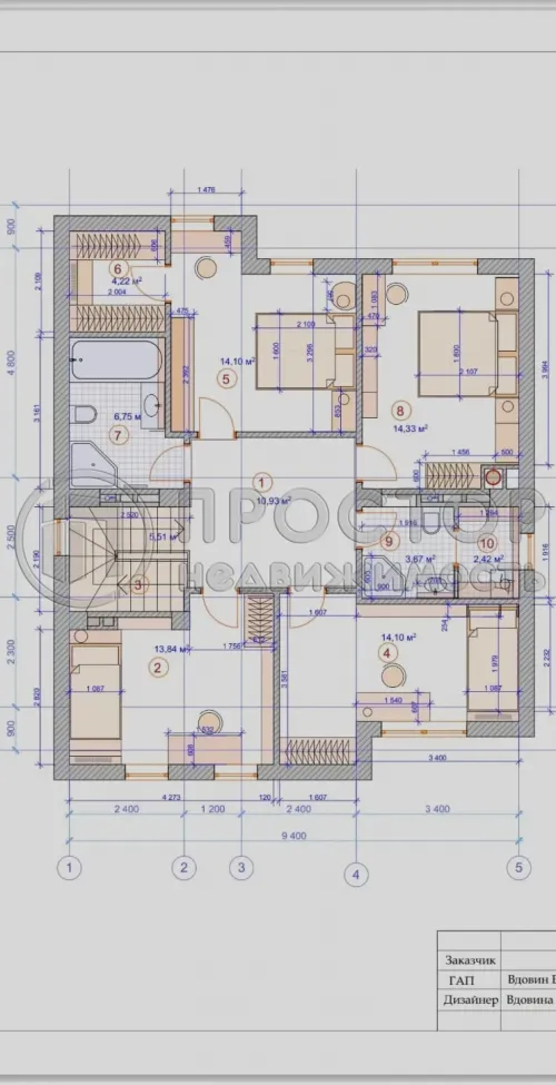 Дом, 184.5 м² - фото 11