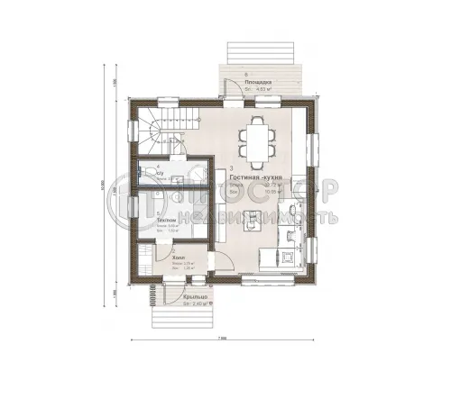 Дом, 118 м² - фото 16