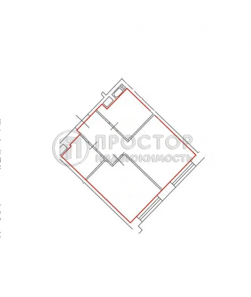 2-комнатная квартира, 37.5 м² - фото 31