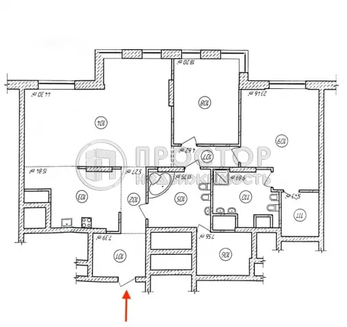 3-комнатная квартира, 158 м² - фото 33