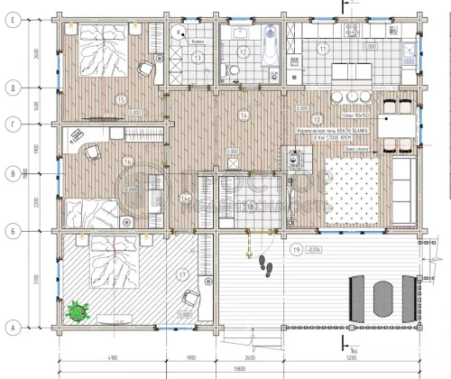 Дом, 155.4 м² - фото 30