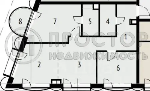 3-комнатная квартира, 73 м² - фото 15