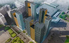 1-комнатная квартира, 34.29 м² - фото 23