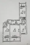 3-комнатная квартира, 88.4 м² - фото 67