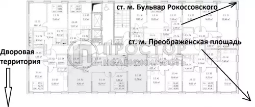 3-комнатная квартира, 81.34 м² - фото 13