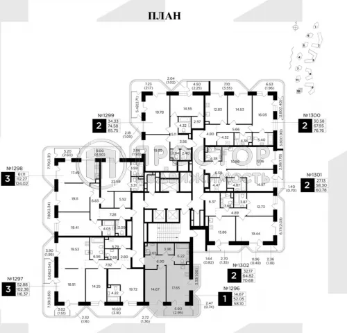 2-комнатная квартира, 58.1 м² - фото 12
