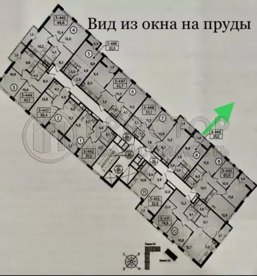 Студия, 21.2 м² - фото 20