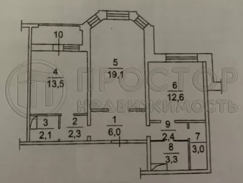 2-комнатная квартира, 64.3 м² - фото 24