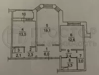 2-комнатная квартира, 64.3 м² - фото 47