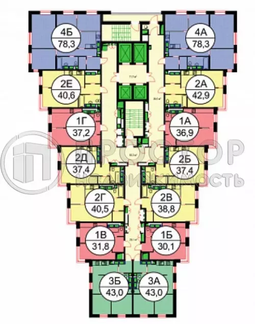 1-комнатная квартира, 31.7 м² - фото 4