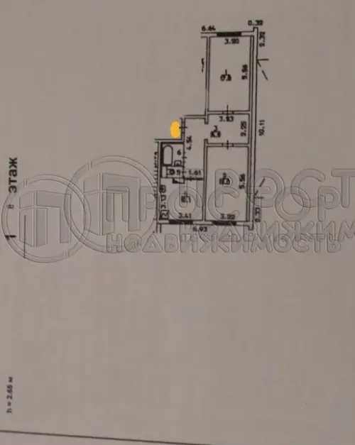 2-комнатная квартира, 65 м² - фото 23