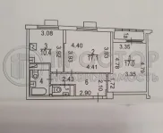 2-комнатная квартира, 59.7 м² - фото 35