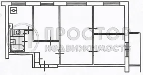 4-комнатная квартира, 61.6 м² - фото 47