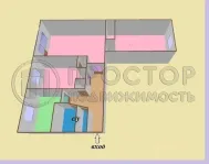 3-комнатная квартира, 57.1 м² - фото 33